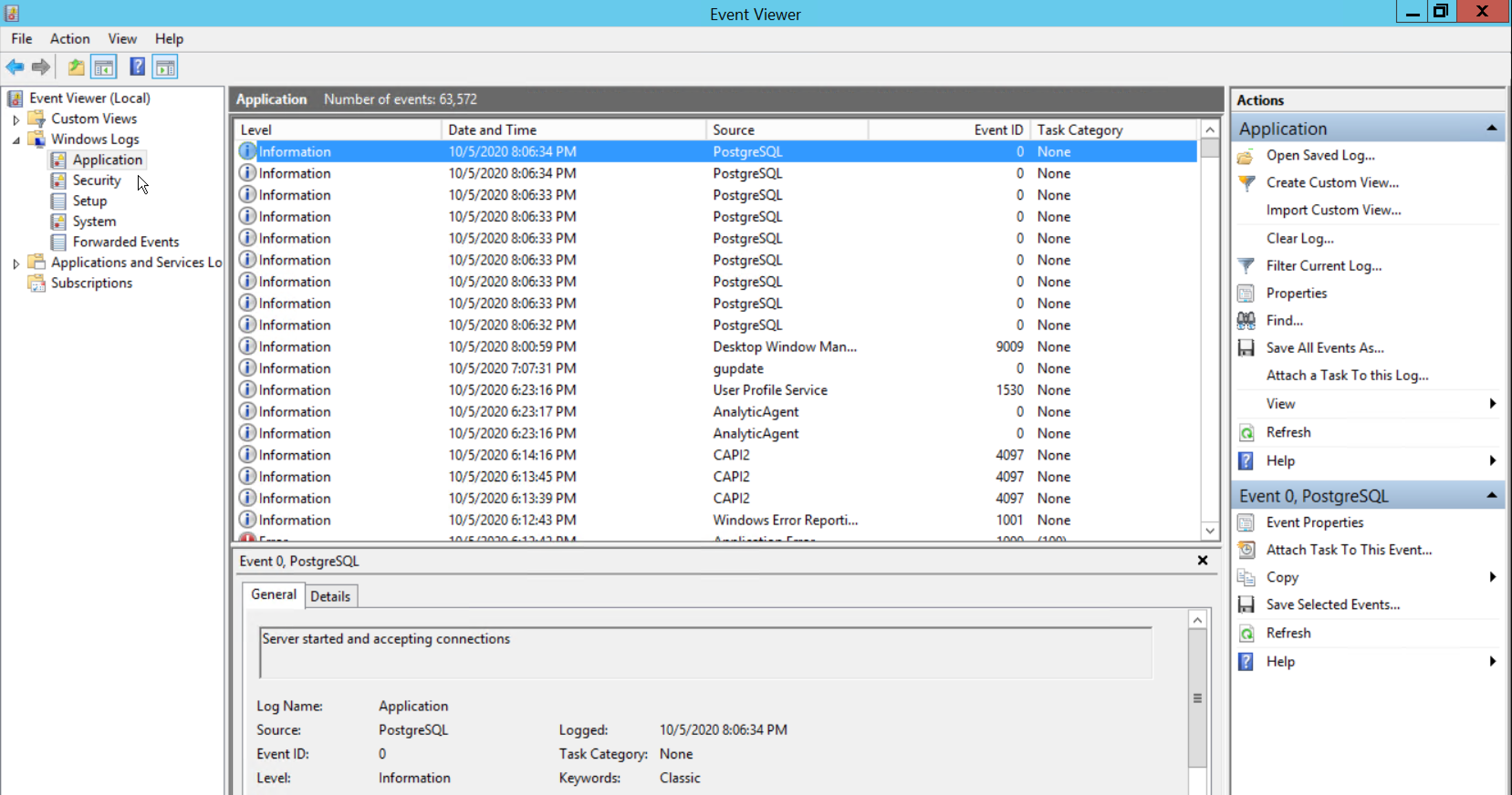 configuring-postgresql-to-output-logs-to-windows-event-viewer